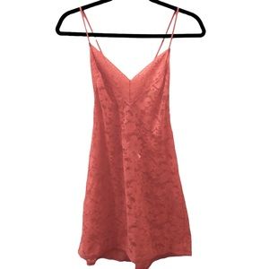 VICTORIA’S SECRET CORAL LACE LINGERIE Women’s Size Small